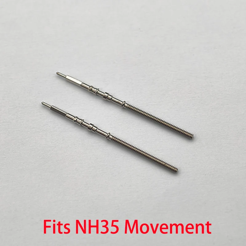 2PCS/4PCS NH35 NH36 Movement Crown Stem For NH35 NH36 NH38 NH39 Japan Automatic Mechanical Movement Stem Replace Parts