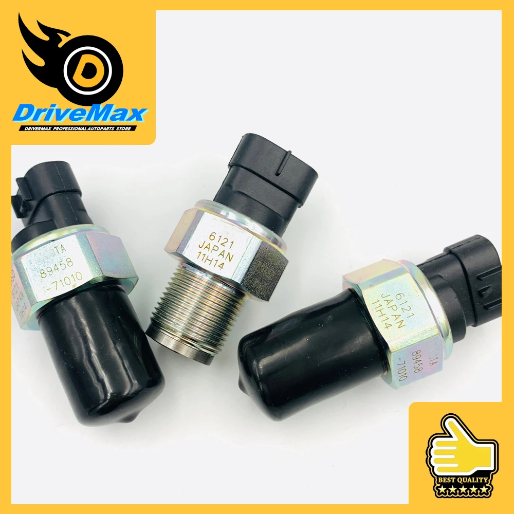 

Fuel Rail Pressure Sensor For Toyota Avensis Hilux RAV 4 Hiace 2.0 2.2 3.0 D4D Auto Parts OEM 89458-71010 8945871010 4990006121