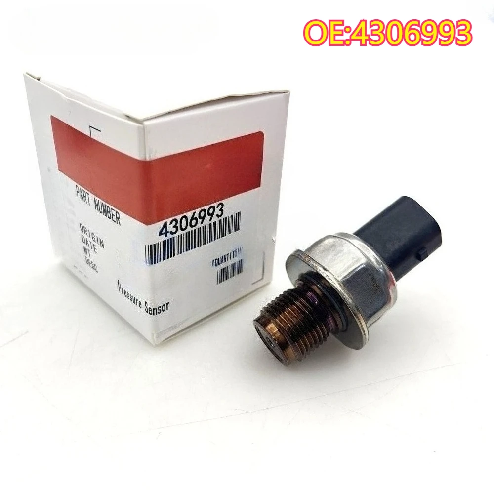 

High quality New For 4306993 Brandstofrail druksensor OEM 68210175 AA 5PP5-8 5PP58 Voor Dodgee Ram 2500 3500 4500 2013-2018