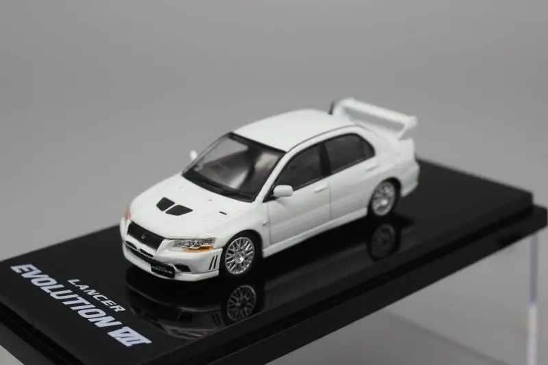 Hobby Japan 1:64 per Mitsubishi Lancer EVO VII collezione di giocattoli modello di decorazione auto in lega pressofusa