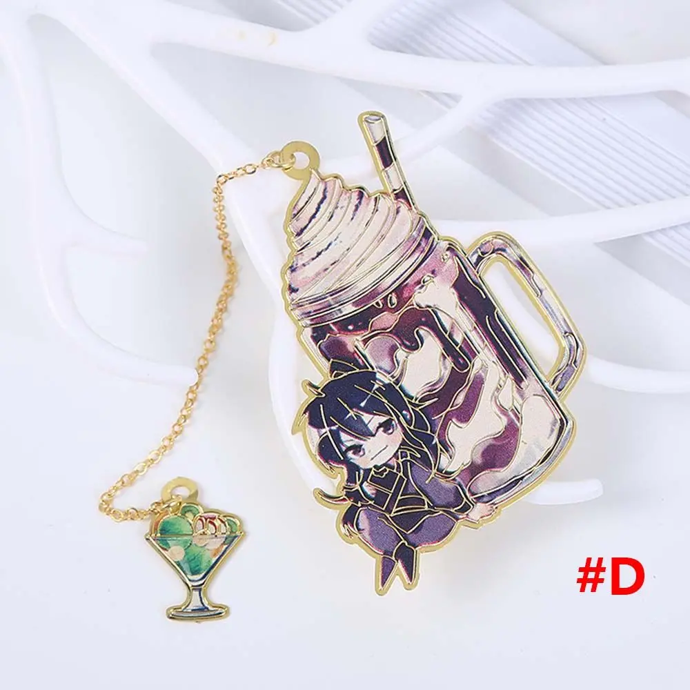 

Wangji Pendant Metal School Supply Wei Wuxian Student Gift Book Markers Pagination Mark Mo Dao Zu Shi Bookmark Hollow Bookmark