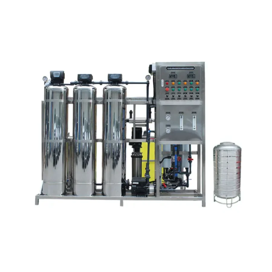 Stainless Steel Reverse 500lph Industrial Ro Purifier Filter Plant Drinking Water Treatment Equipment Machine