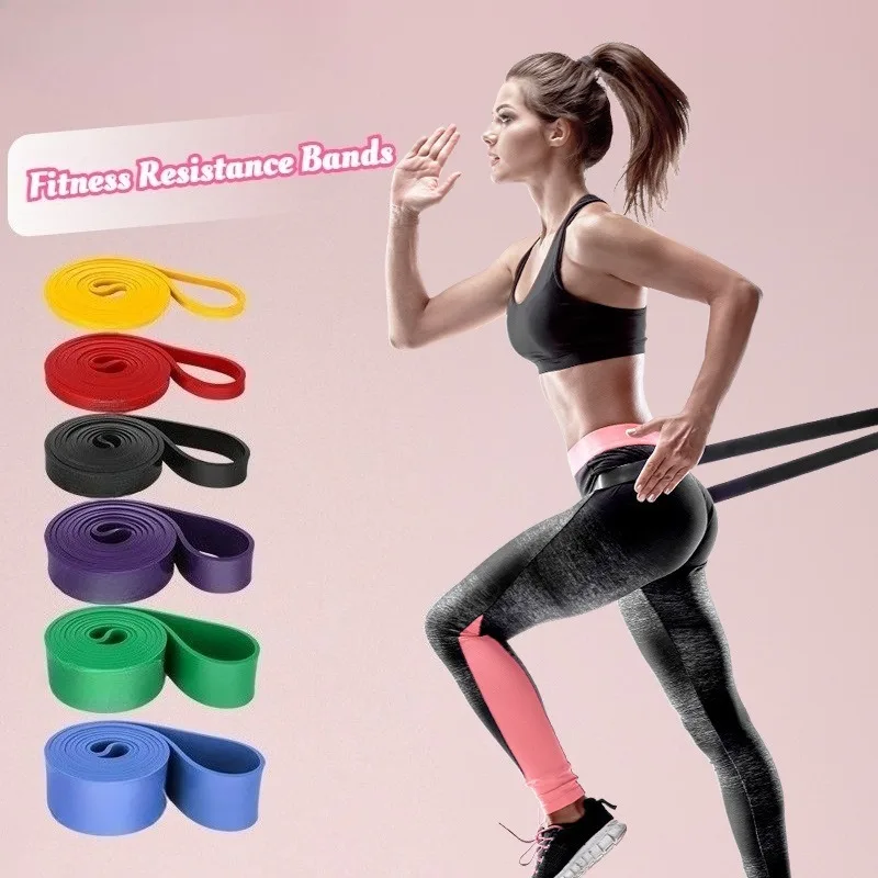 

1pc Anti-Snap Stackable TPE Resistance Band Set - Heavy Tension for Home Gym Muscle Strength & Body Stretching​