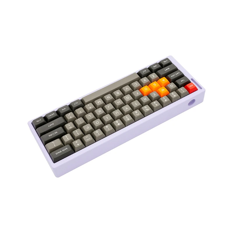 

Peach60 Keyboard Case Customized CNC Aluminum GH60 XD64 BM60 Keyboard Shell for Gaming Office Mechanical Keyboard Accessories