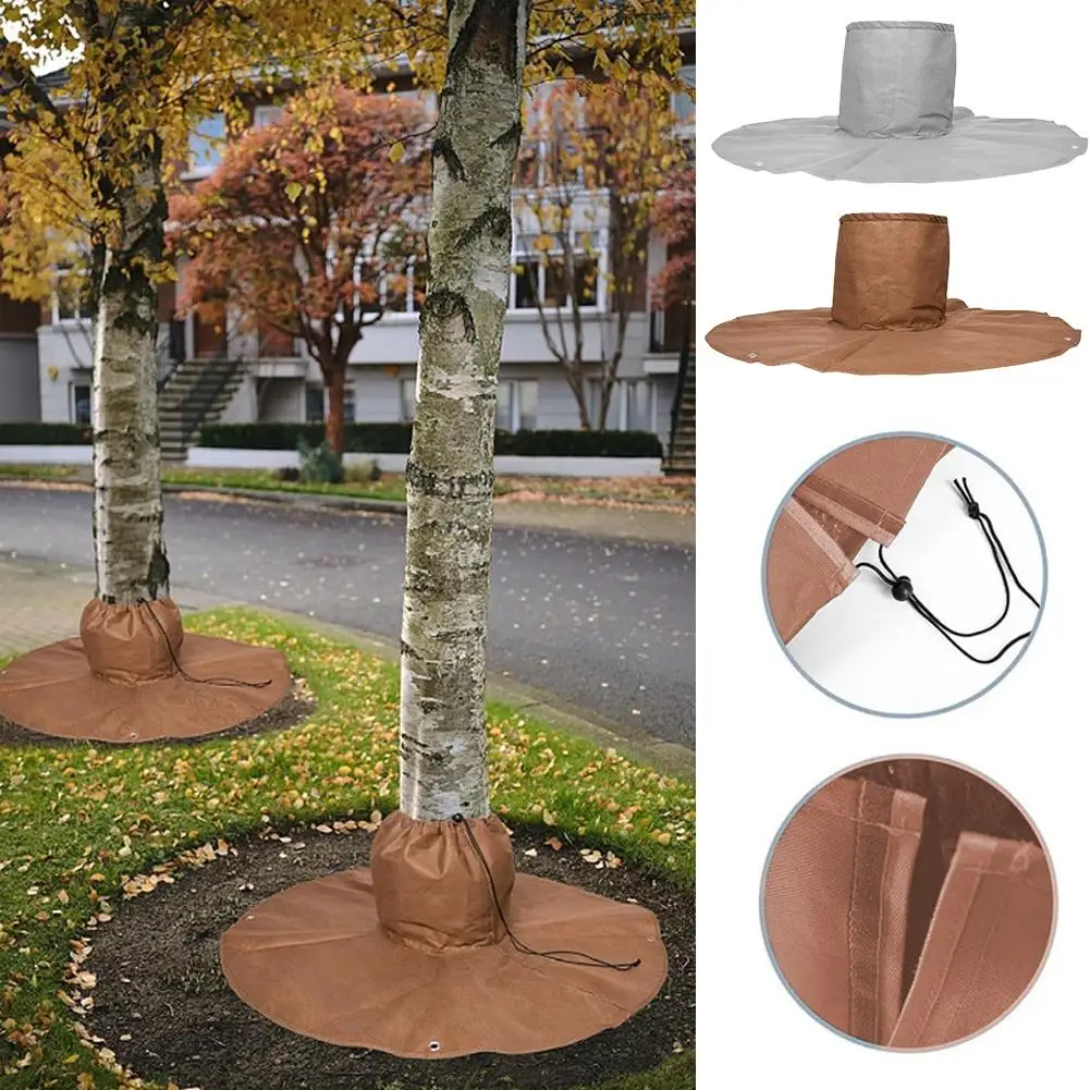 

Tree Root Insulation Protective Cover For Winter Shrub Plants Palm Tree Root Frost Freeze Protection Protection Bag Garden P2U2