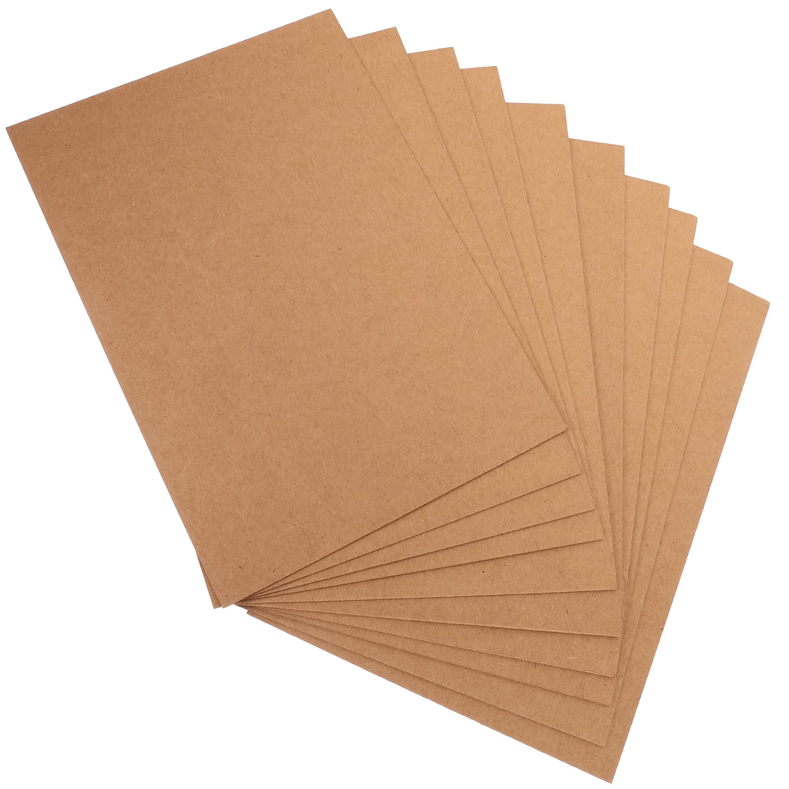 10 Sheets Kraft Thick Painting Paper Cardboard Sheets for Sketching Oil Pastel Marker Drawing Paper for Kids Artists