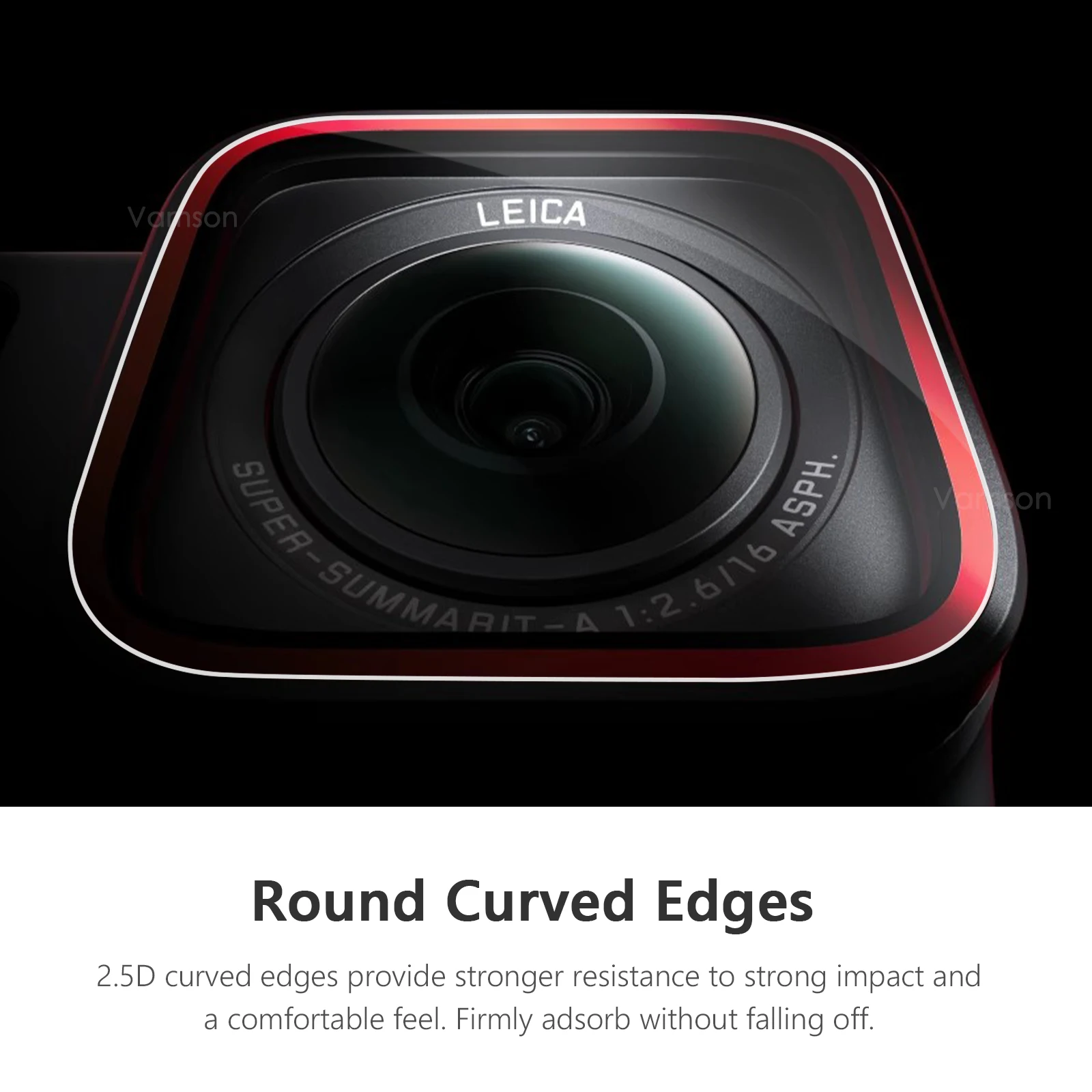 حافظة واقية من السيليكون Vamson لـ Insta360 Ace Pro ، طبقة زجاج مقسى ، ملحقات ، أفلام