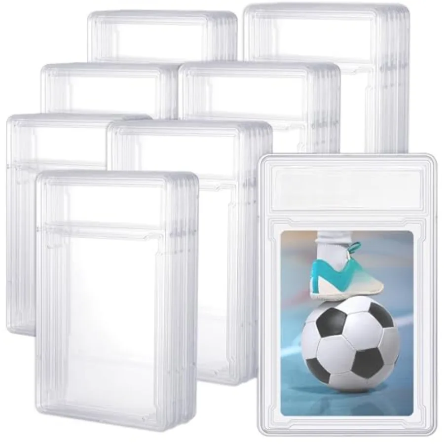 

Pack Card Case Holder Graded Card Slab Acrylic Baseball Cards Protectors Hard Sleeves with Label Position for Grading Baseball