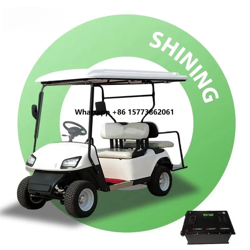 48v Electric Golf Cart With ADC Brand 4KW Motor