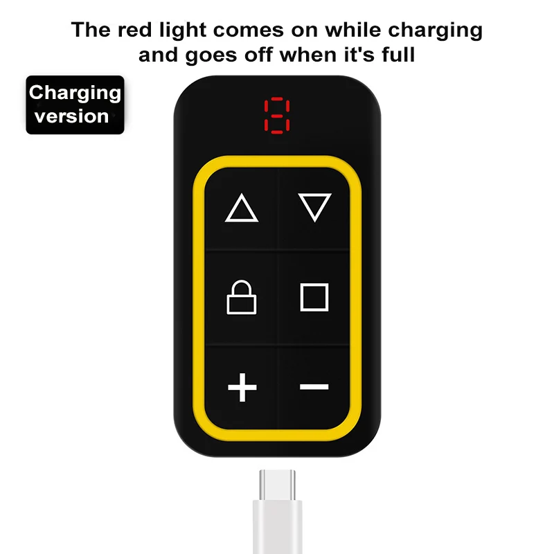 Picture 4: Rechargeable 8 Channel Multi-Frequency Remote Duplicator, Wireless Clone Key 315MHz 433MHz, Universal Remote Control for Garage