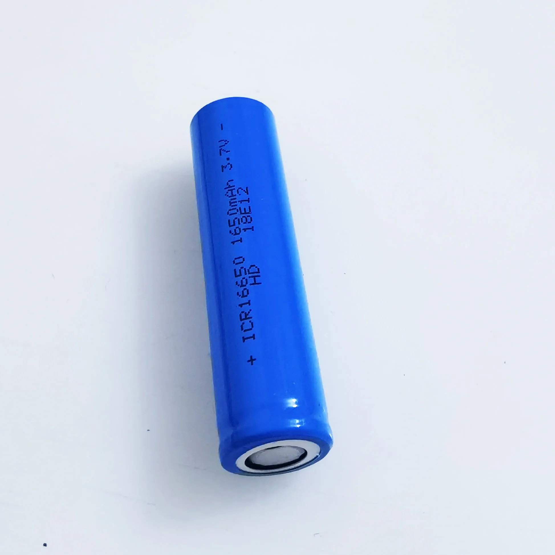 3.7V 16650 lithium ion rechargeable battery 1600mAh li-ion cell baterias for led flashlight digital device