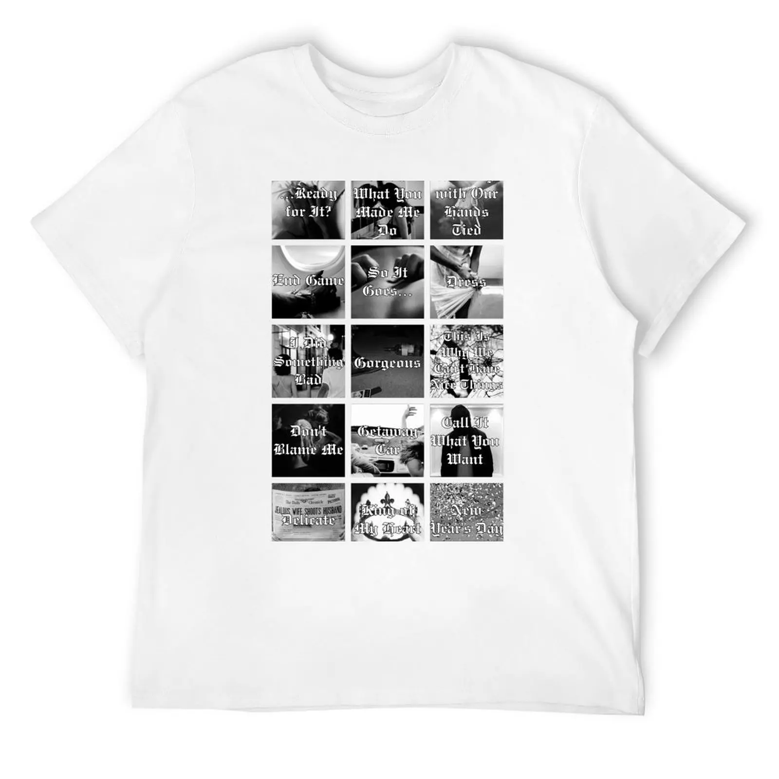 

Reputation album Taylor Swift T-Shirt anime tshirt vintage Men's t-shirts