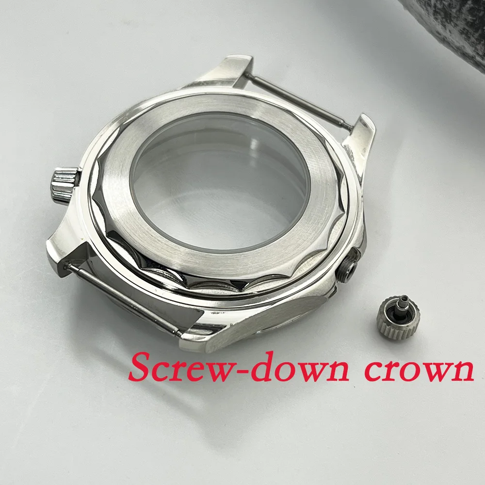 The 41.8mm Men's Mechanical Case Is Suitable for the Miyota 8215 Movement ST1612, With a 30.8mm Black Dial and Components