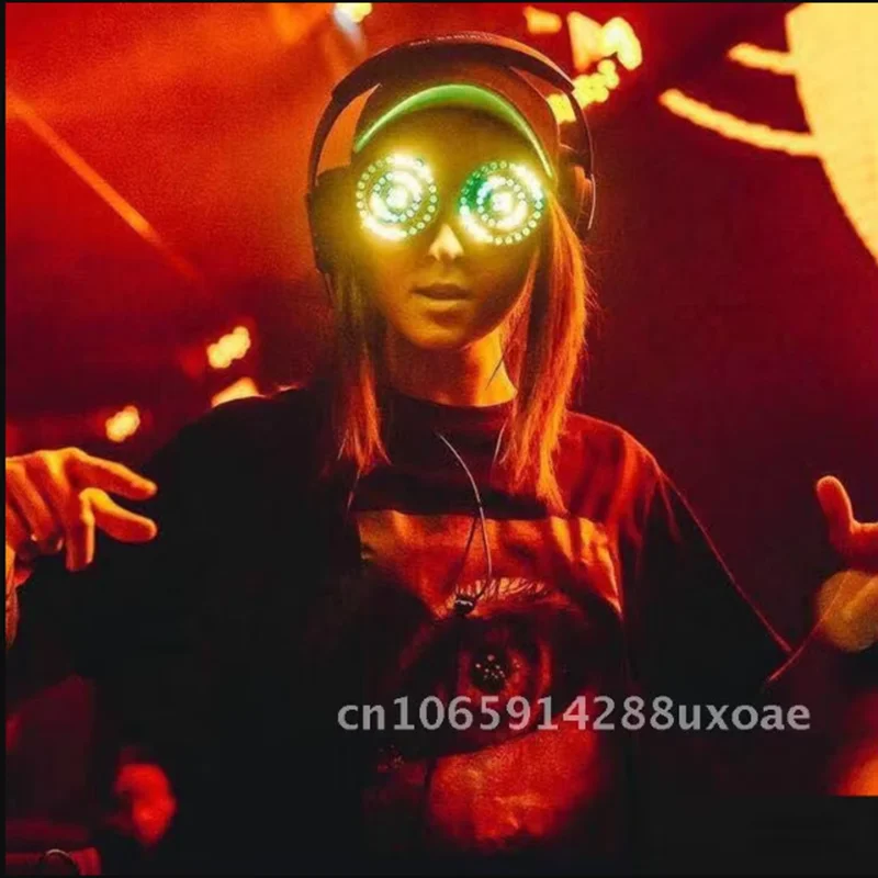 

Glow Glasses Party Music Festival Didi Glow Glasses Bar KTV Atmosphere LED Glow Glasses