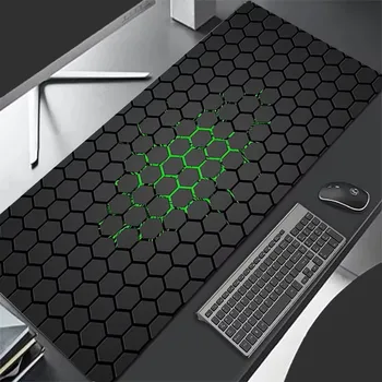 Hexágono mousepad computador novo xxl mousepads teclado tapete de mouse gamer macio escritório tapete de mesa desktop grande mouse pad