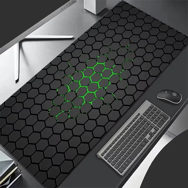 Hexágono mousepad computador novo xxl mousepads teclado tapete de mouse gamer macio escritório tapete de mesa desktop grande mouse pad
