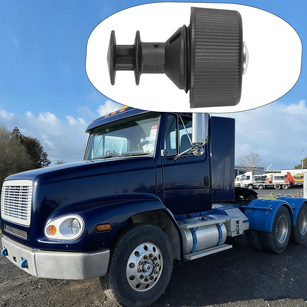 

For Freightliner FL112 FL50 FL120 FLD120SD FLD132 Kenworth T270 T370 Car Power Steering Reservoir Cap CQ347367 Q347367 12460