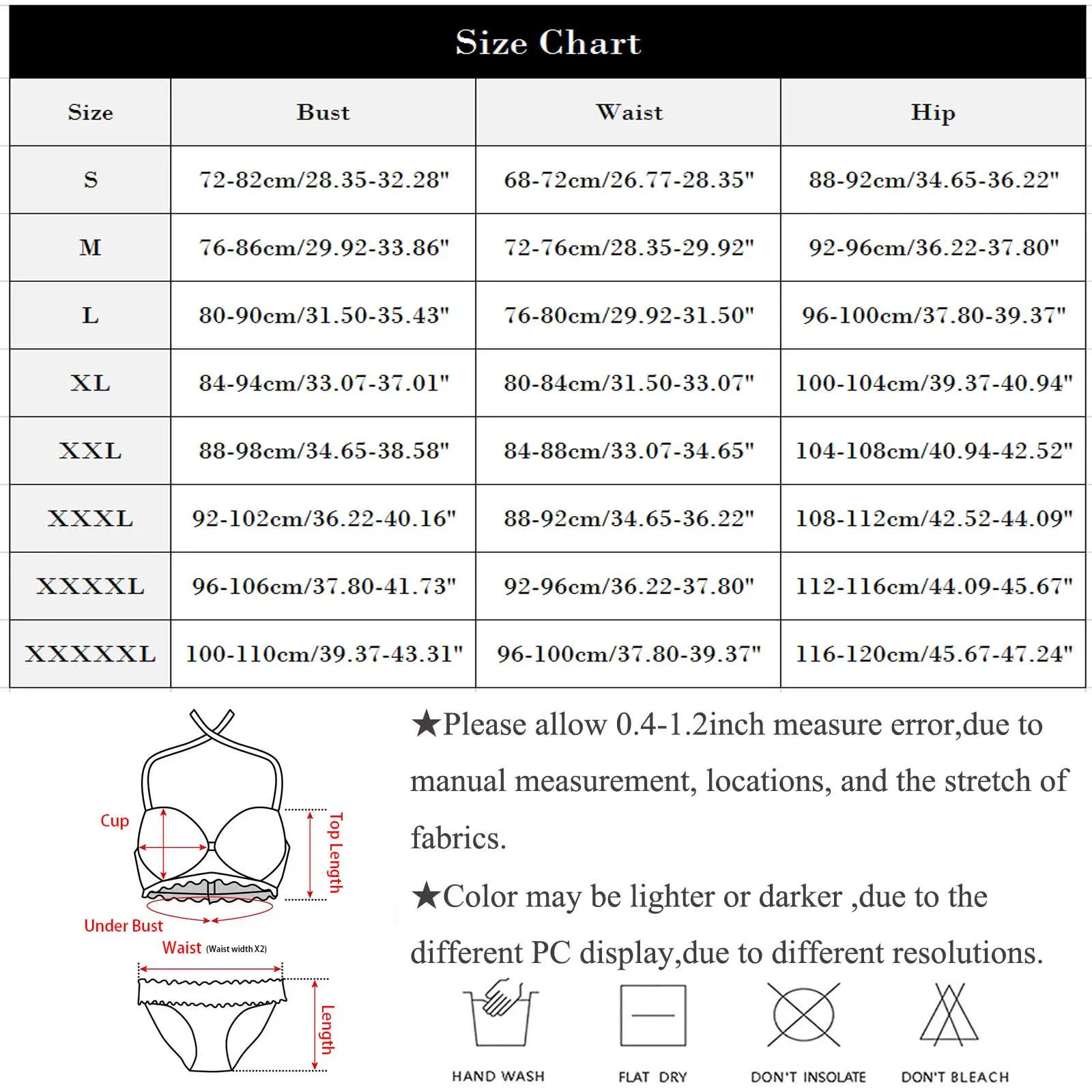 Two Pieces Swimsuit Push Up Women Clothing Deep V Neck Swimwear Women Sexy Fashion Swimsuit Woman 2023 Maillot De Bain Femme