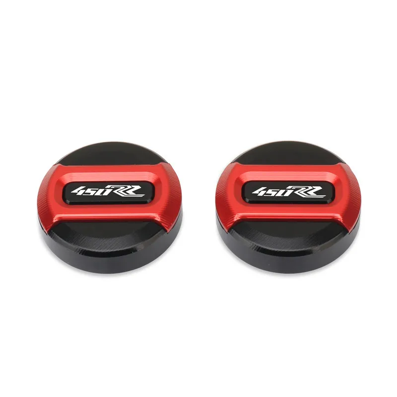 For KOVE 450RR Aluminum Alloy Decorative Cover Under Front Shock Absorption Cap Modification Accessories on The Upper Panel