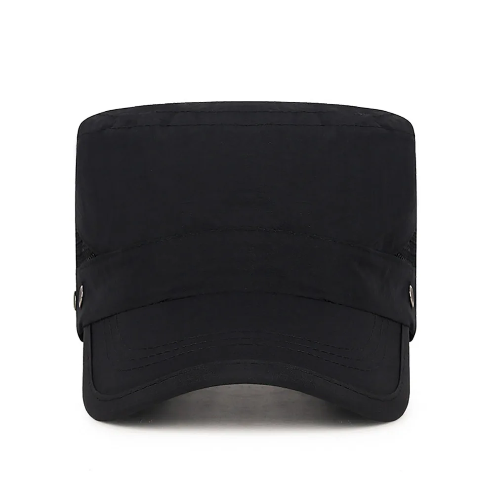Individuell Bedruckte Logo Outdoor Schnelltrocknende Atmungsaktive Flat-Top-Mütze Damen Mode Sonnenschutz-Kappen Herren Casual Baseball-Hüte – Detail 2