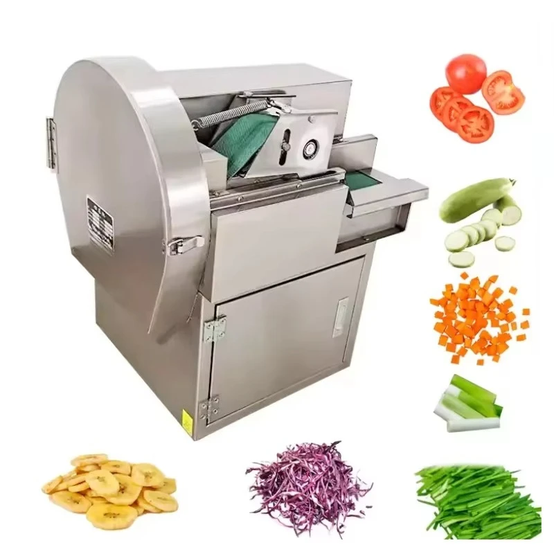 Commercial Industrial Electric Fruit and Vegetable Cube Cutter Shredder