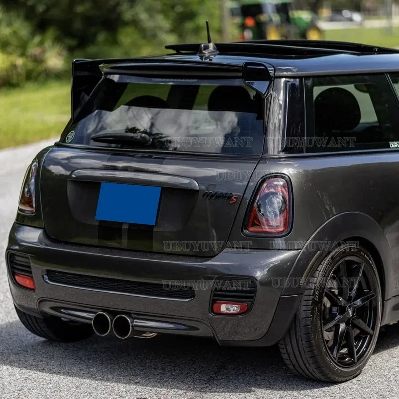 R56 JCW Style Carbon Fiber Roof Spoiler For Mini Cooper Ver.2.11/2.12 2001-2008 Year Car Accessories Spoiler Wing