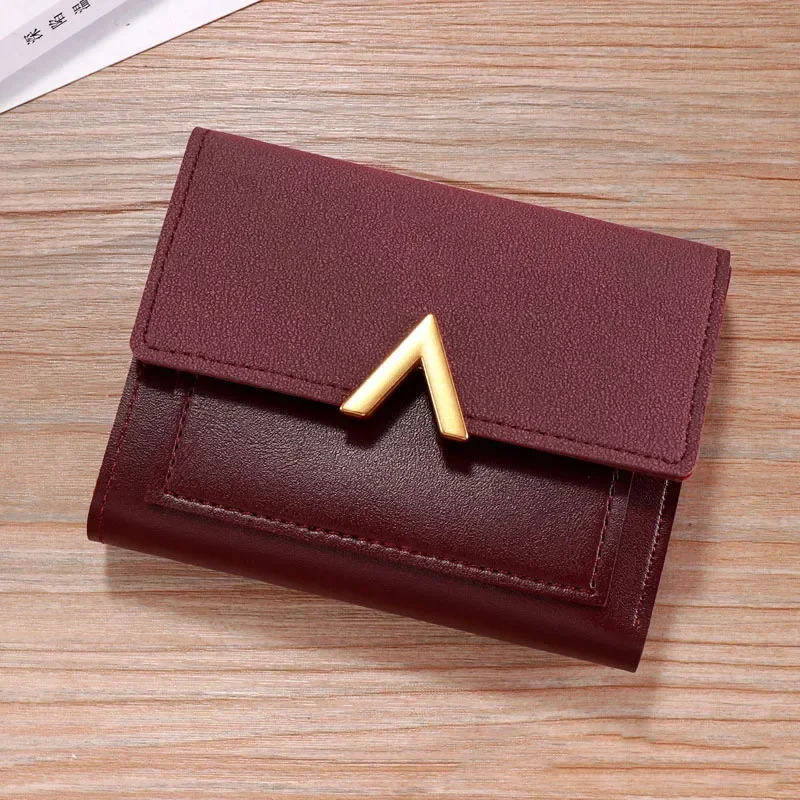 

New Women's Wallet Short Women Coin Purse Wallets Card Holder Ladies Small Wallet Female Hasp Mini Clutch Girl Money Bag 지갑