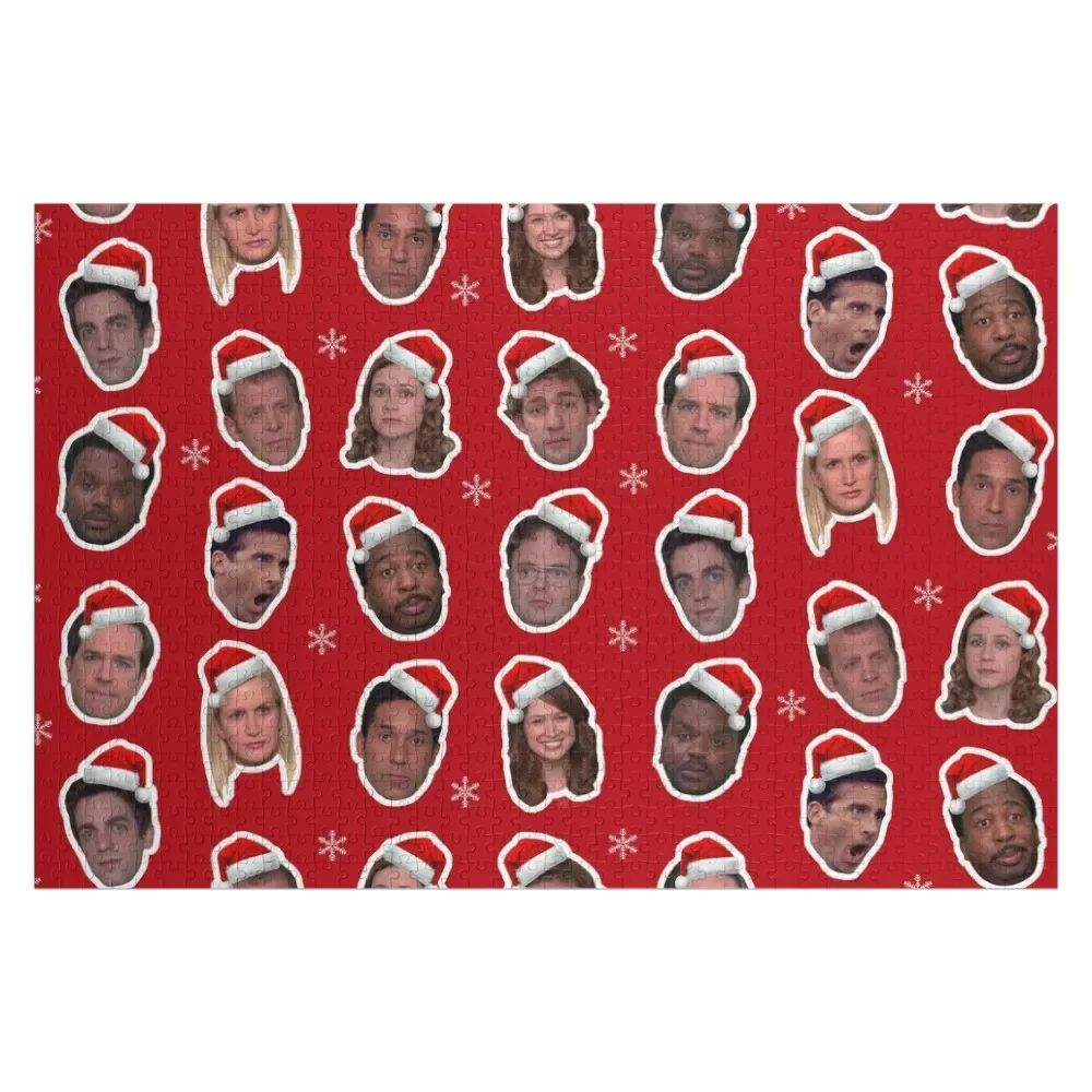 

The Office Christmas Party Character Motif Print - Christmas 2021 Cast Funny Quotes Meme Fan Art Joke Gift Present Jigsaw Puzzle