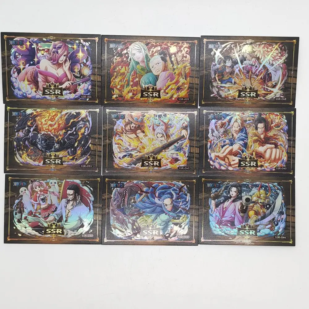 Anime ONE PIECE SSR UR series collection card Shirahoshi Kozuki Toki Vinsmoke Reiju Christmas birthday gift Entertainment toys