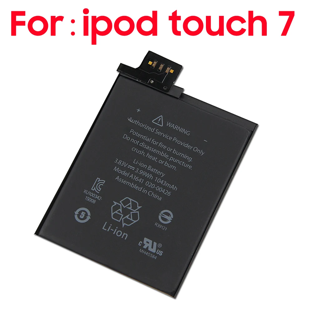 IPods touch7タッチスクリーン交換用バッテリー,新品,7 6 4 5タッチ