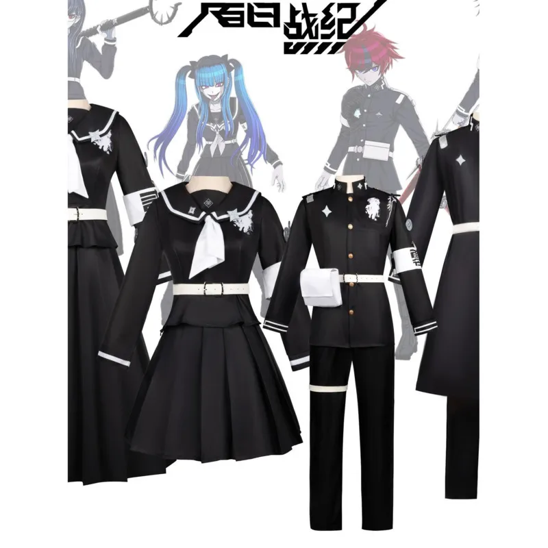 

Хэллоуин Косплей 100-дневный костюм для косплея Final Defense Academy Shizuhara Hikari Tsunemori Takumi Yomi Miyagi Костюм
