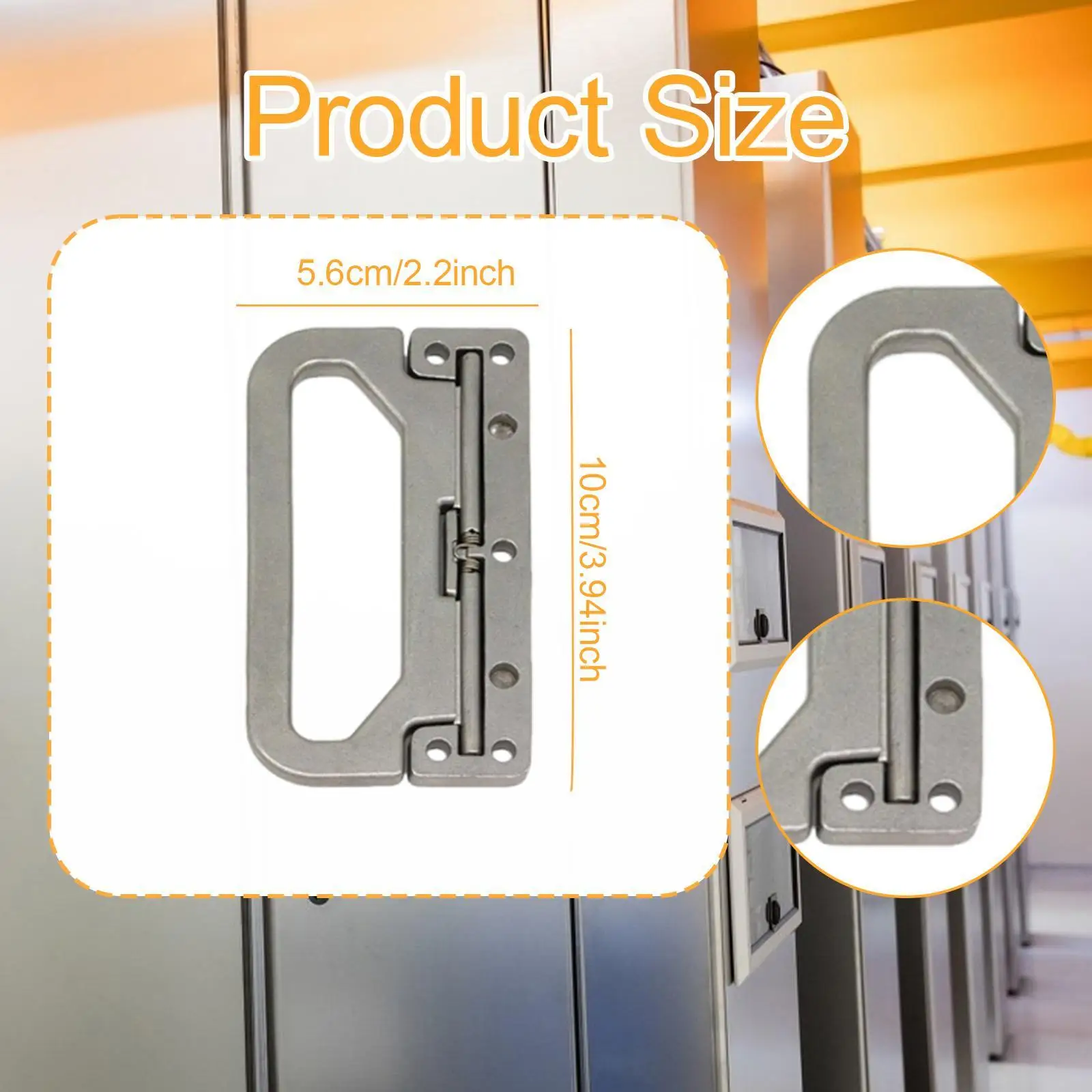 Veerbelaste handgreep Opbouwmontage Heavy Duty voor opbergkastkast