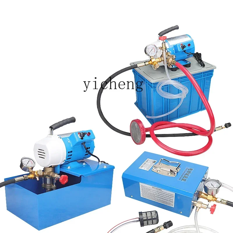 

Портативный электрический насос для испытания под давлением, насос для испытания под давлением трубопровода, испытательный насос с медной головкой