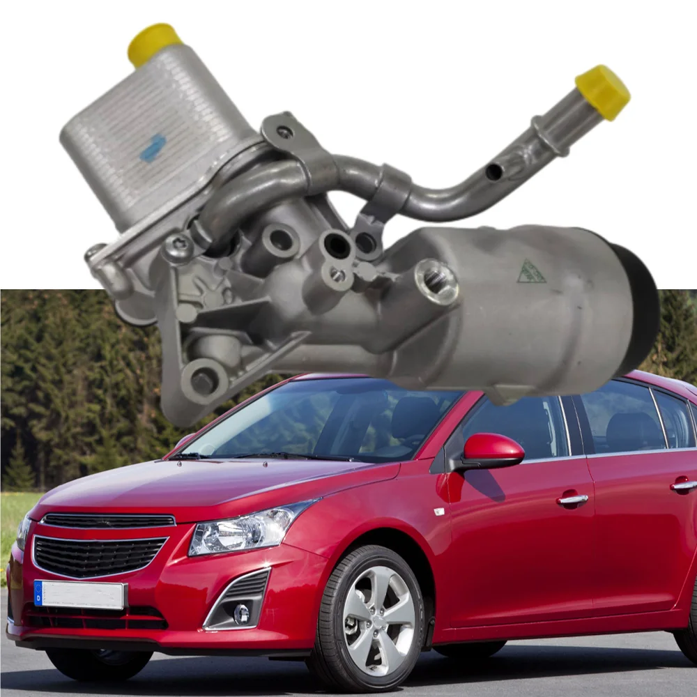

New Engine Oil Cooler Filter Housing Assembly 55566784 for Buick Encore,for Chevy Cruz Sonic Trax 1.4L Turbo