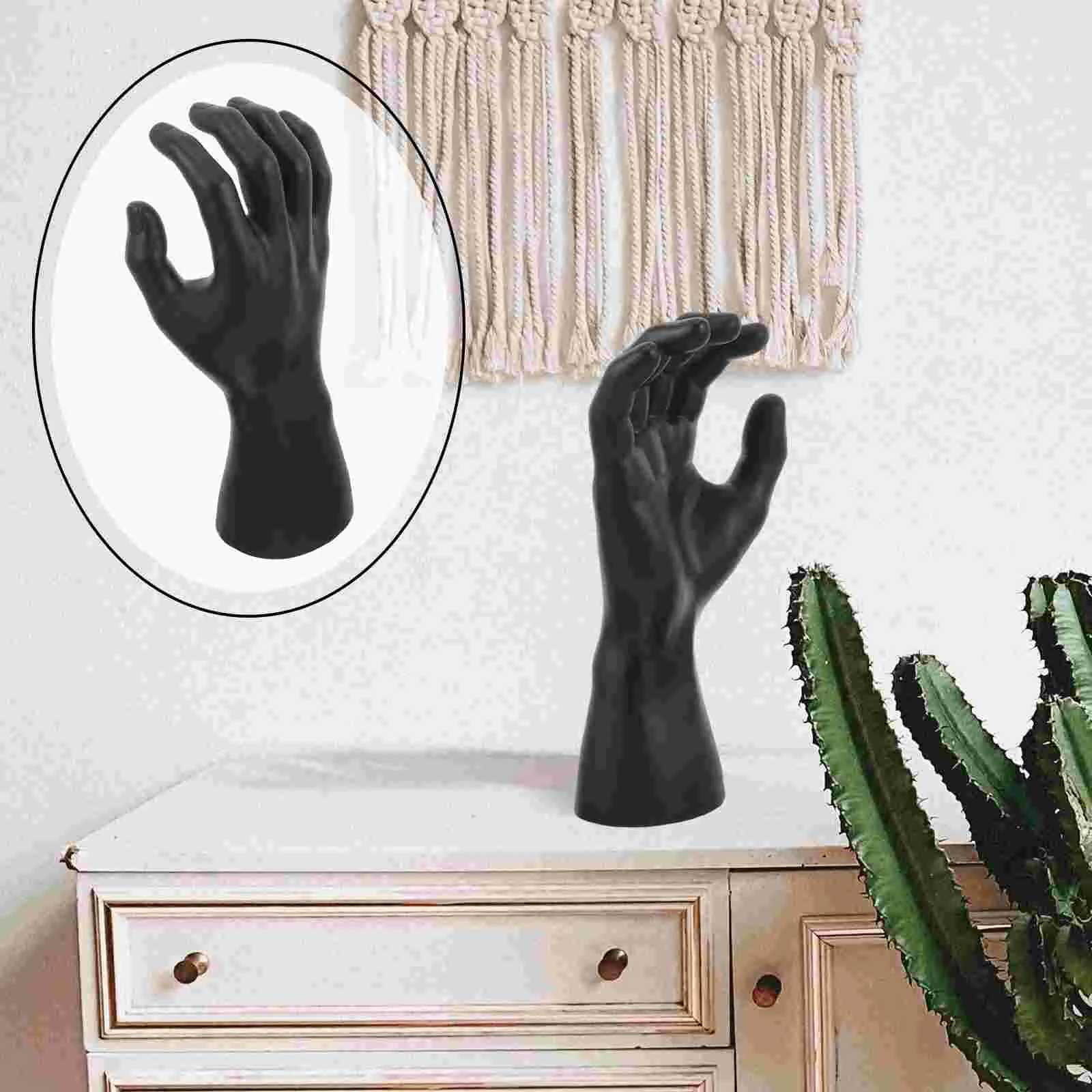 Glove Model Show Rack Gloves Display Mannequin Plastic Hand Human Body for Rings