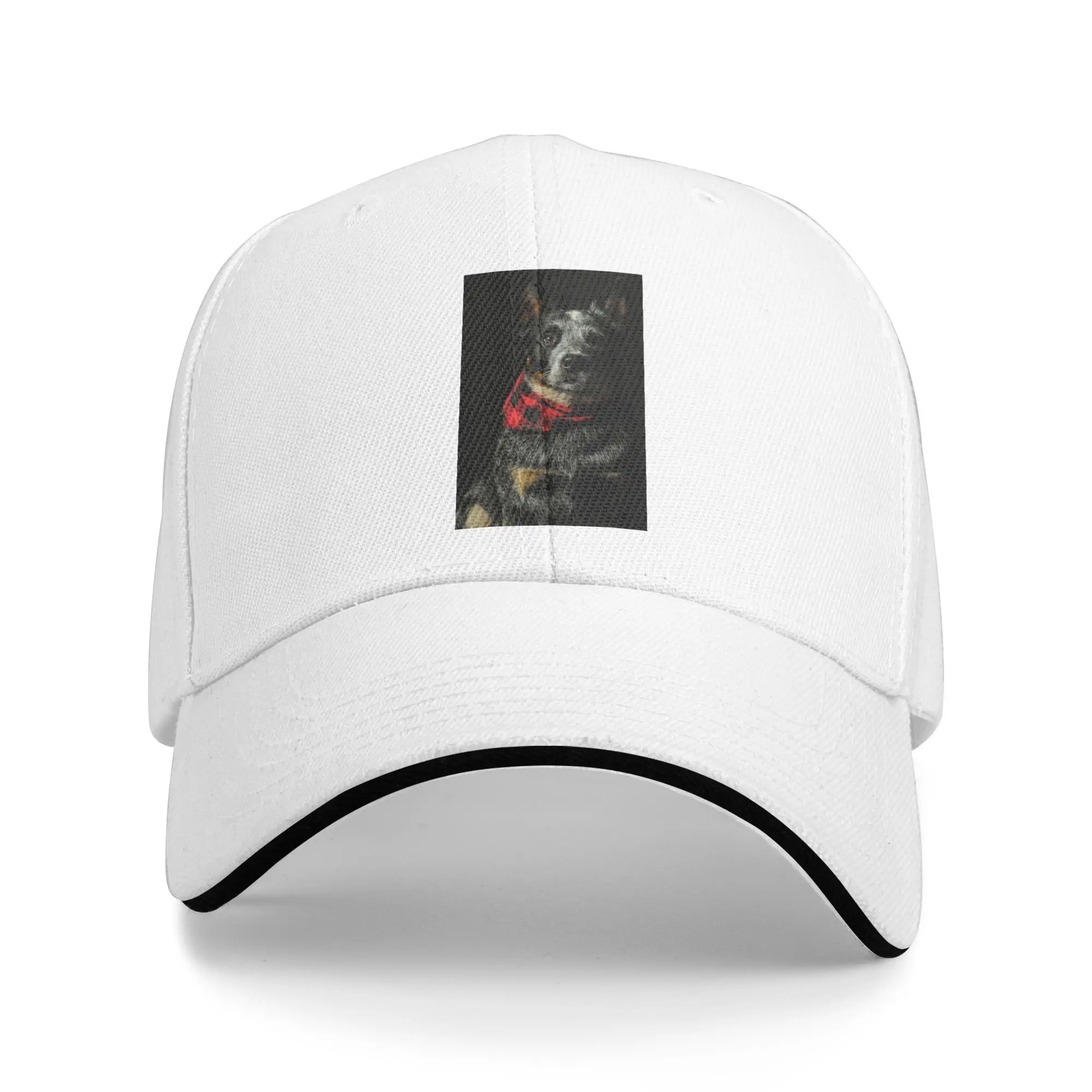 Australian Cattle Dog Cap Casual Baseball Caps Adjustable Hat Hip Hop Summer Unisex Baseball Hats Customizable Polychromatic