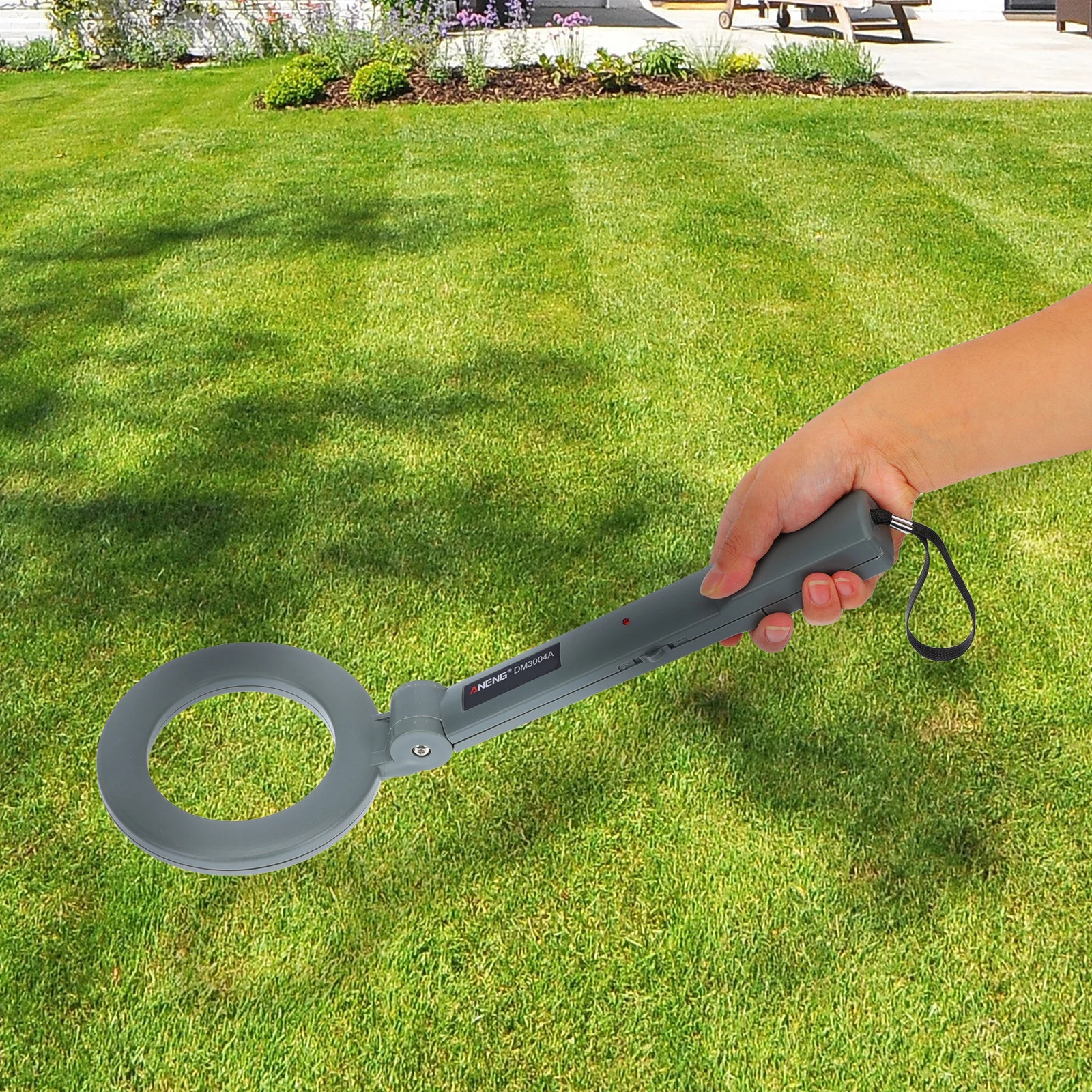 1Pcs Portable Handheld Metal High Accuracy Security Scanner for Outdoor Mall Airport Jewelry Finder Metal