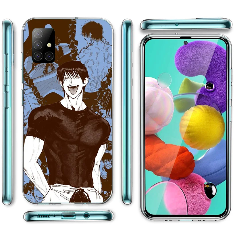 Jujusu Kaisen Fushiguro Toji Phone Case For Samsung Galaxy A51 A41 A31 A21S A11 A01 A71 A50S A40 A30 A20S A10S A6 A7 A8 A9 Print