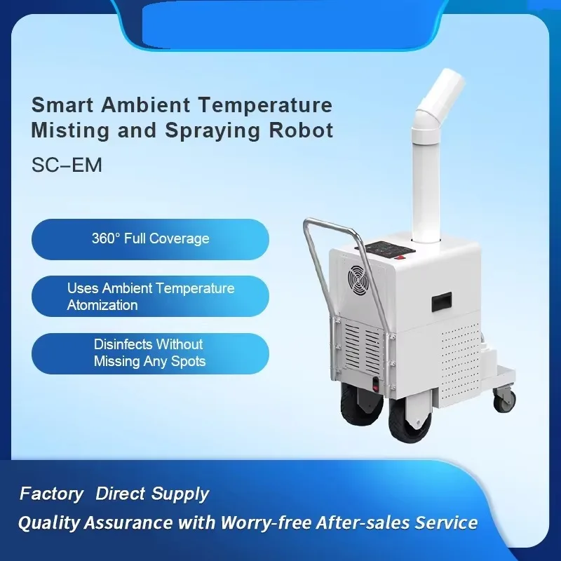 

Remote Control of Livestock Breeding Sterilization Fog Machine Quickly Permeates the Space