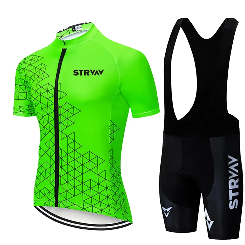 

2024 STRVAV Male Summer Cycling Jersey Breathable MTB Bicycle Cycling Clothing Mountain Bike Wear Clothes Maillot Ropa Ciclismo