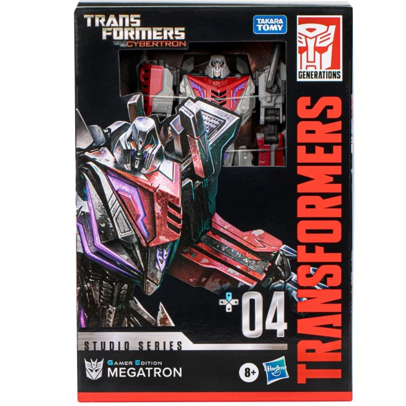 In Stock TAKARATOMY Transformers Studio Series Gamer Edition 004 Voyager SS GE 04 Mega 18CM Action Figure Toy Collection Gift