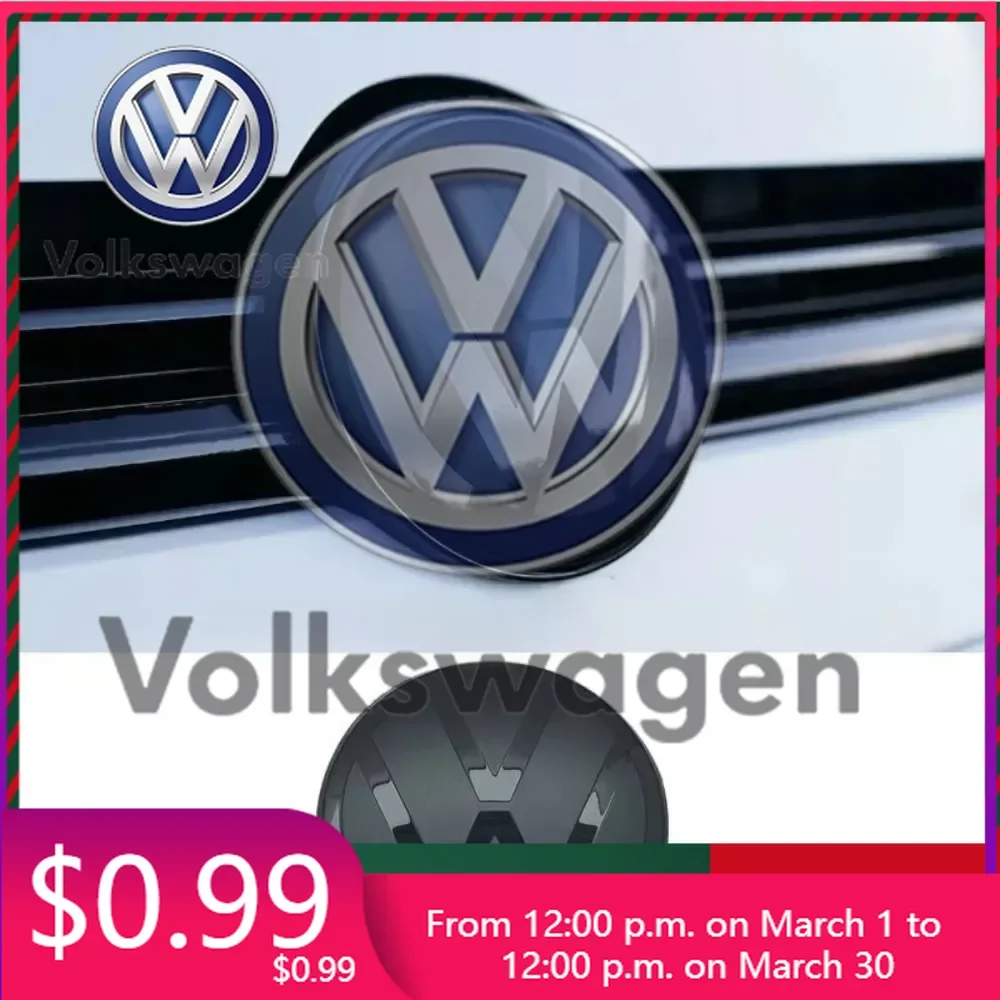 

Наклейка на автомобиль для VW Volkswagen Golf MK6 MK7 MK7.5 MK8 2010-2024, наклейка с логотипом для модификации автомобиля, не влияет на ACC, передний и задний эмблемы.