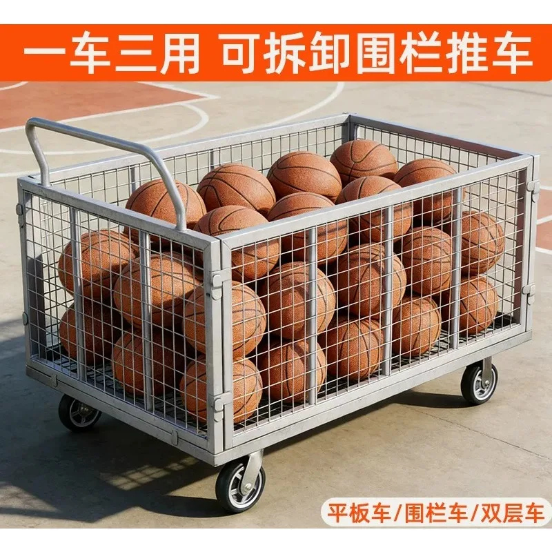 80 * 50Cm trolley Pull trolley Lightweight folding stall Flatbed truck