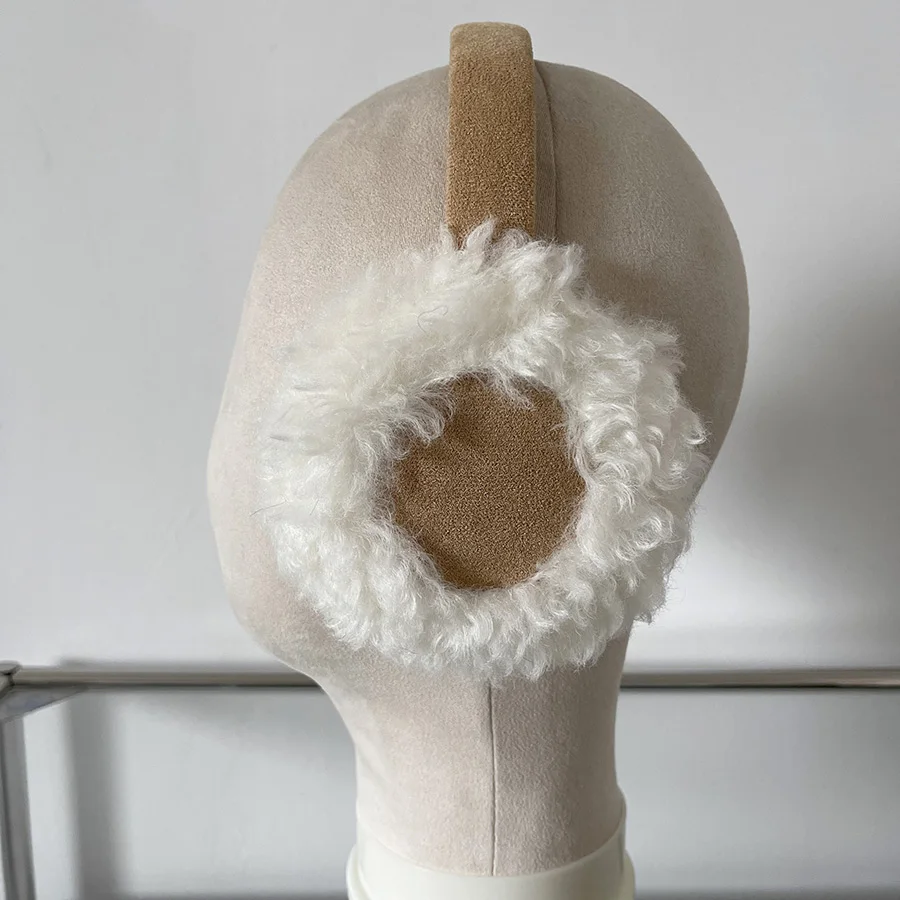 Cuffie antirumore in peluche Copri orecchie in lana più calda per donna Uomo Paraorecchie caldi invernali Protezione dal freddo per esterni Cuffie antirumore Moda