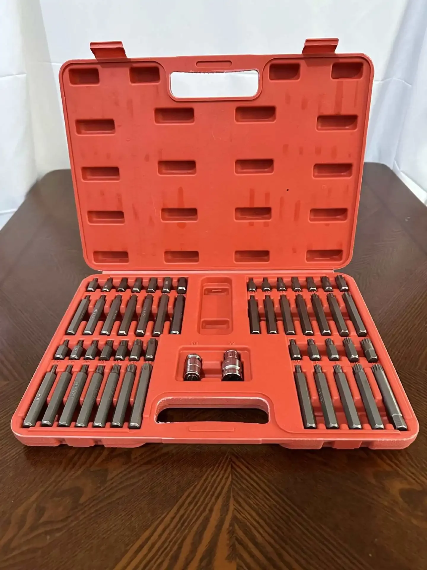 

For Great wholesale customized alloy steel precision machining S2 54pcs plastic box bits set