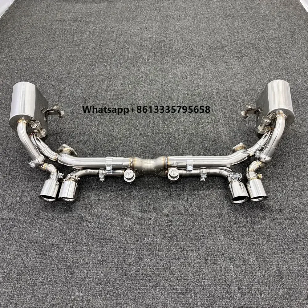 

Catback Exhaust for Porsche 911 (997.1/997.2) 3.8 Carrera 2004-2012 High Performance 304 Stainless Steel Exhaust Pipe Muffler