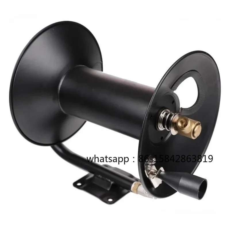 Ultra-high-pressure cleaning machine, dredging high-pressure pipe, manual pipe reel car washing machine, hydraulic pipe storage