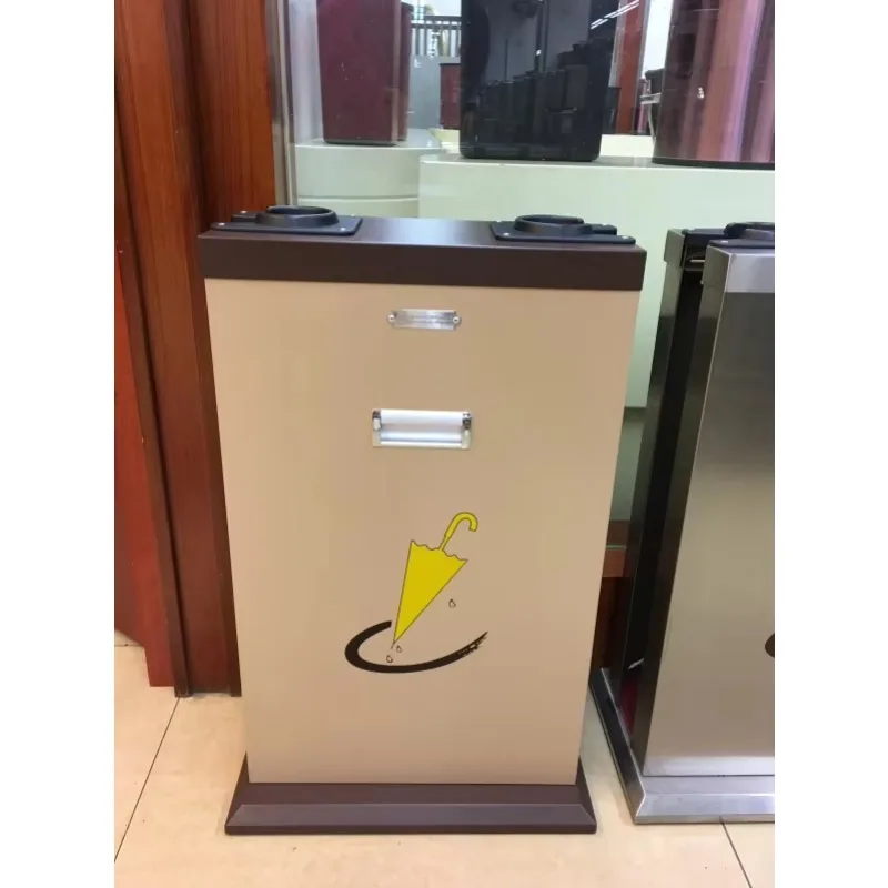 Automatic Double Chute Wet Umbrella Bag Dispenser and Plastic Wrapper Machine Umbrella Wrapping Product