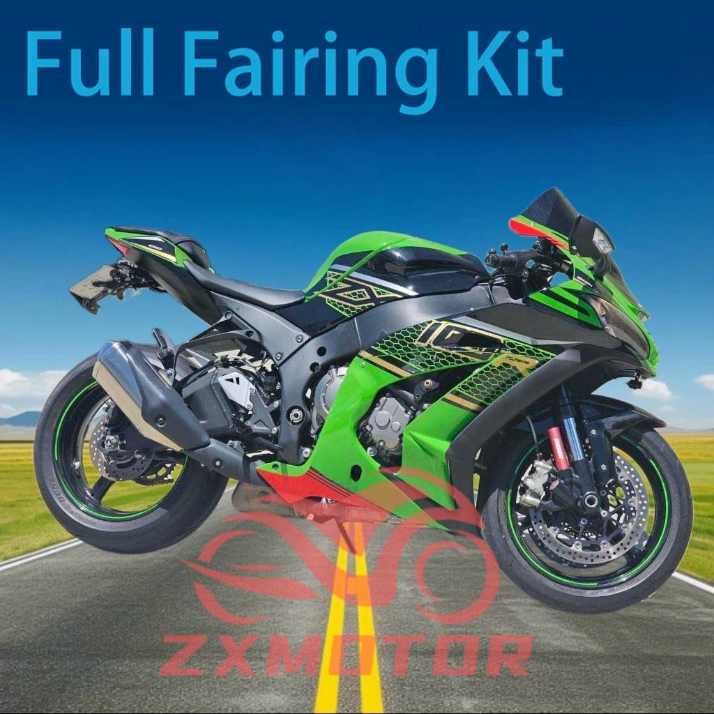 

Fairings Motorcycle ZX10R 2016-2020 Free Custom ABS Plastic Aftermarket Fairing Kit for Ninja ZX 10R 16 17 18 19 20