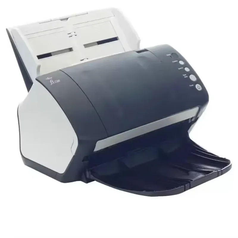 Escáner de papel Fujitsu Fi-7130 A5, escáner de documentos Adf de hoja de doble cara industrial automático digital con escáner de papel USB